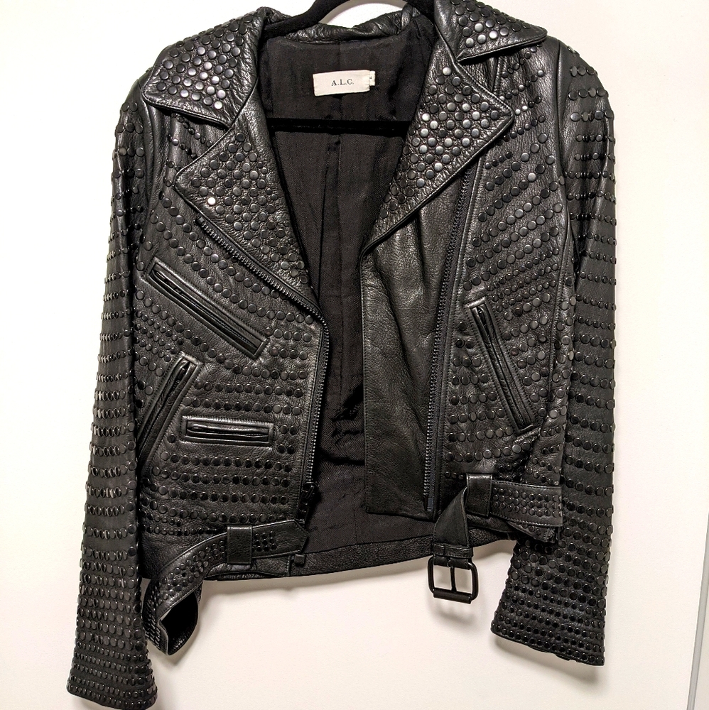 A.L.C. Studded Motor Jacket